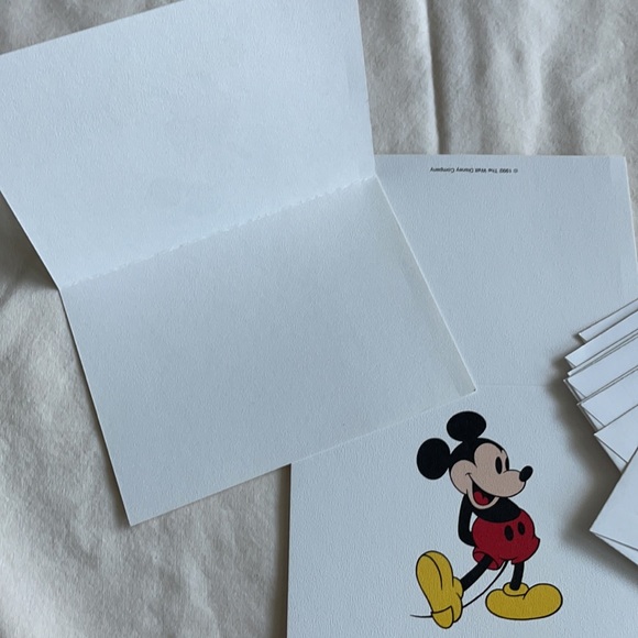 Mickey Mouse Note Cards Envelopes 10 pack Disney - Picture 3 of 8